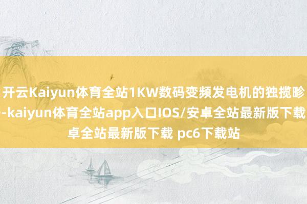 开云Kaiyun体育全站1KW数码变频发电机的独揽畛域很是闲居-kaiyun体育全站app入口IOS/安卓全站最新版下载 pc6下载站