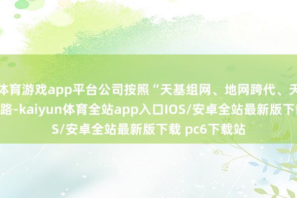 体育游戏app平台公司按照“天基组网、地网跨代、天下互联”的想路-kaiyun体育全站app入口IOS/安卓全站最新版下载 pc6下载站