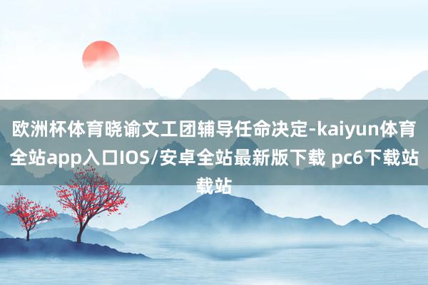 欧洲杯体育晓谕文工团辅导任命决定-kaiyun体育全站app入口IOS/安卓全站最新版下载 pc6下载站