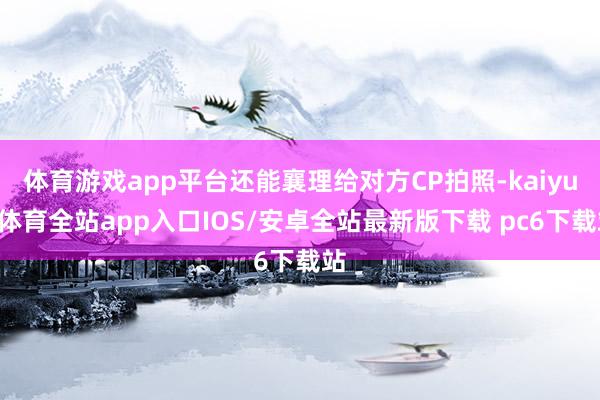 体育游戏app平台还能襄理给对方CP拍照-kaiyun体育全站app入口IOS/安卓全站最新版下载 pc6下载站