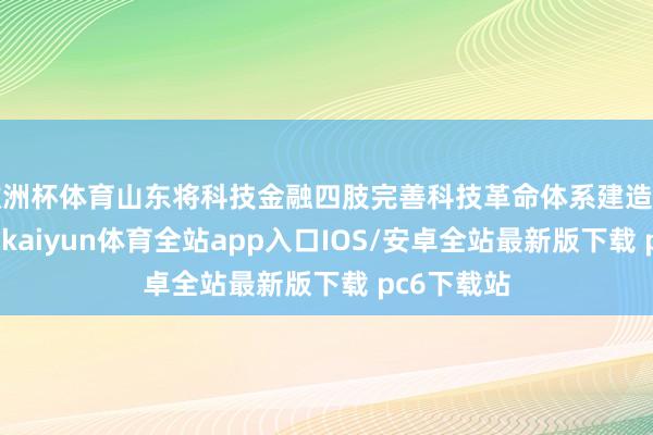 欧洲杯体育山东将科技金融四肢完善科技革命体系建造的弘大标的-kaiyun体育全站app入口IOS/安卓全站最新版下载 pc6下载站